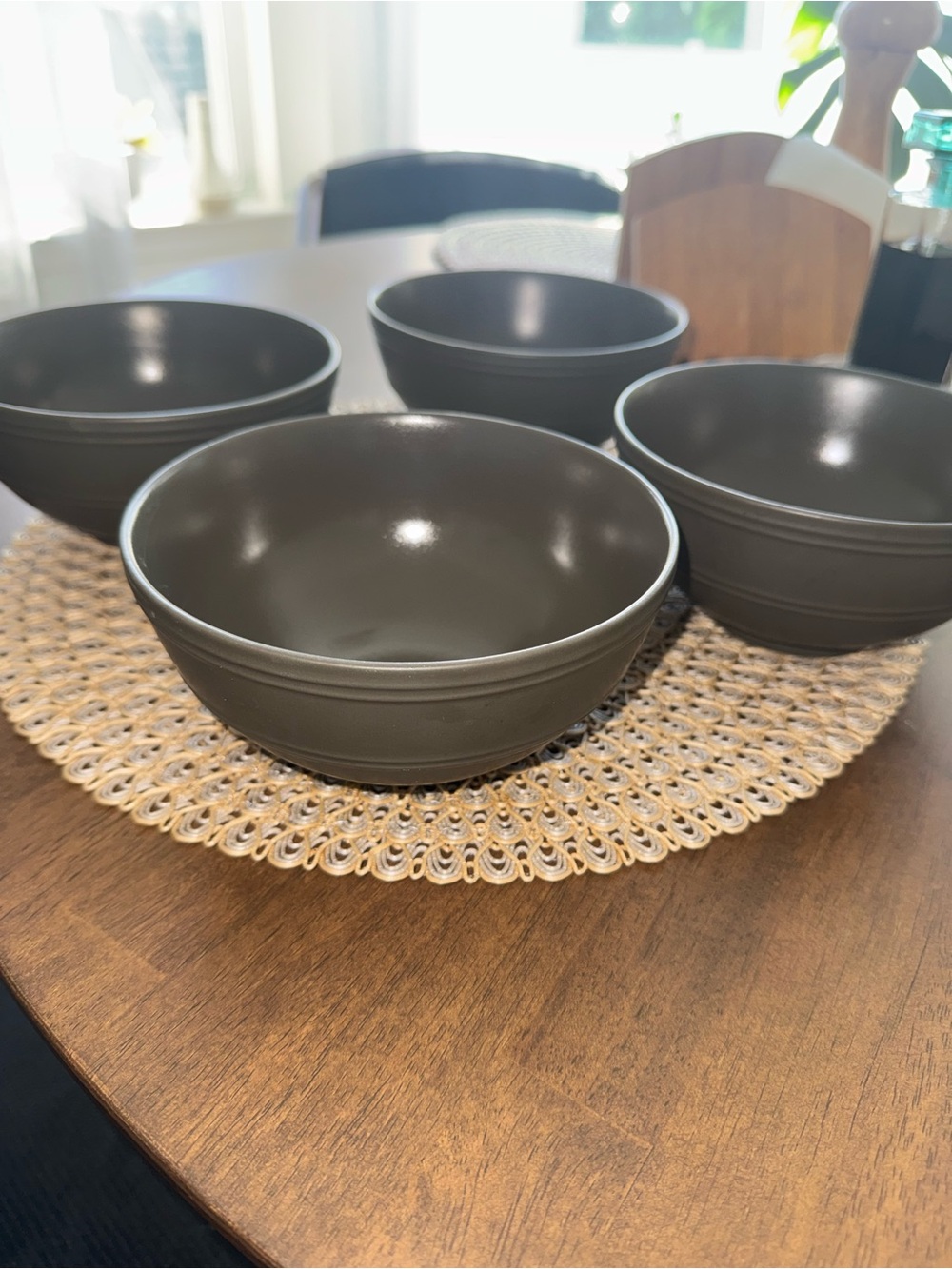 Lenox Kate Spade Fair Harbor Collection Bittersweet Serving Bowls Set of 4